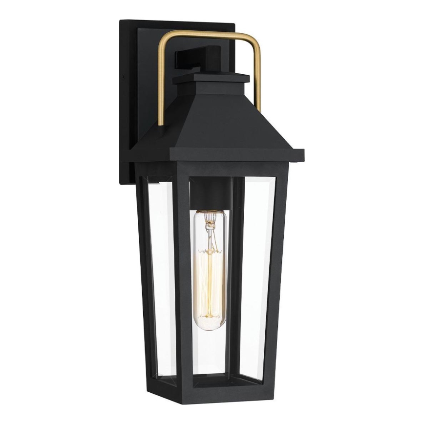 Quoizel - Außenwandleuchte BUCKLEY S 1xE27/40W/230V IP44 schwarz