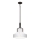 Quoizel - Pendelleuchte an Stange BRECKEN 2xE27/60W/230V schwarz/Marmor-Dekor