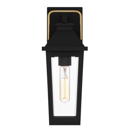 Quoizel - Außenwandleuchte BUCKLEY S 1xE27/40W/230V IP44 schwarz