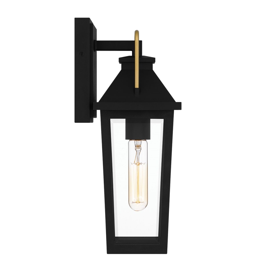 Quoizel - Außenwandleuchte BUCKLEY S 1xE27/40W/230V IP44 schwarz
