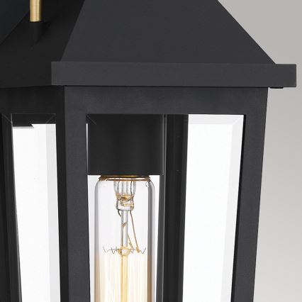 Quoizel - Außenwandleuchte BUCKLEY S 1xE27/40W/230V IP44 schwarz