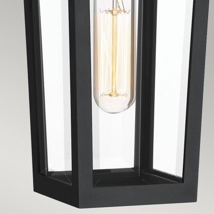 Quoizel - Außenwandleuchte BUCKLEY S 1xE27/40W/230V IP44 schwarz