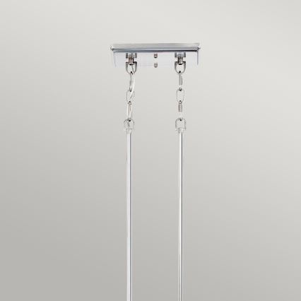 Quoizel - Hängeleuchte an Kette EMERY 3xE27/100W/230V glänzendes Chrom