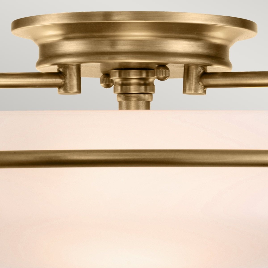 Quoizel - Deckenleuchte GRIFFIN 3xE27/60W/230V bronzefarben