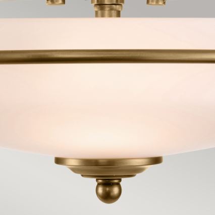 Quoizel - Deckenleuchte GRIFFIN 3xE27/60W/230V bronzefarben