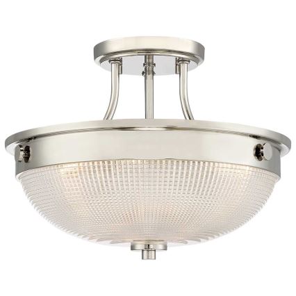 Quoizel - Anbauleuchte MANTLE 2xE27/60W/230V glänzendes Chrom