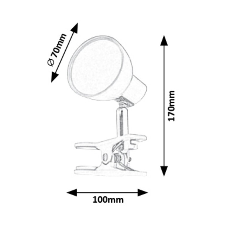 Rabalux - LED Lampe mit Clip LED/5W/230V