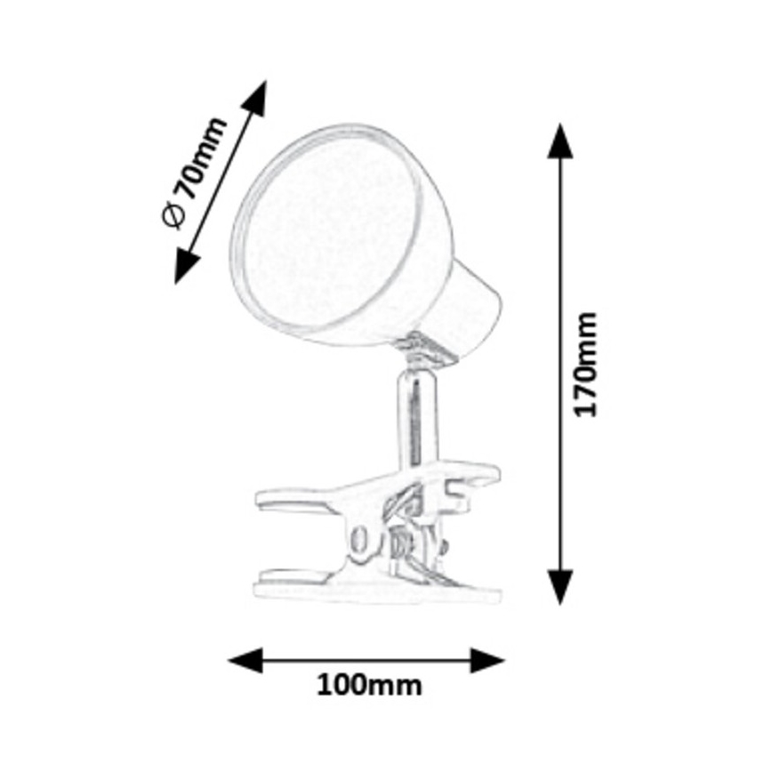 Rabalux - LED Lampe mit Clip LED/5W/230V