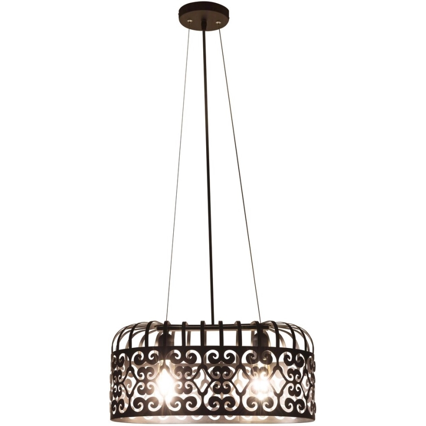 Rabalux 2157 - Kronleuchter  ALESSANDRA 2xE27/60W/230V schwarz