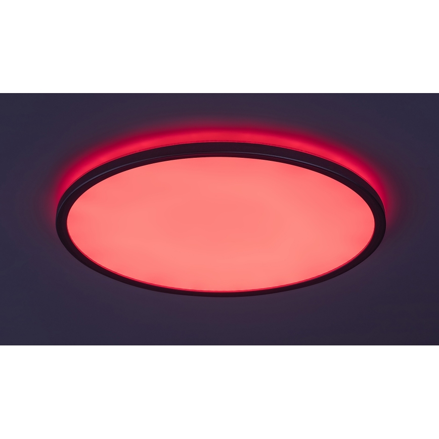 Rabalux - LED RGB dimmbare Deckenleuchte LED/22W/230V Wi-Fi Tuya + Fernbedienung Ø 41,5 cm