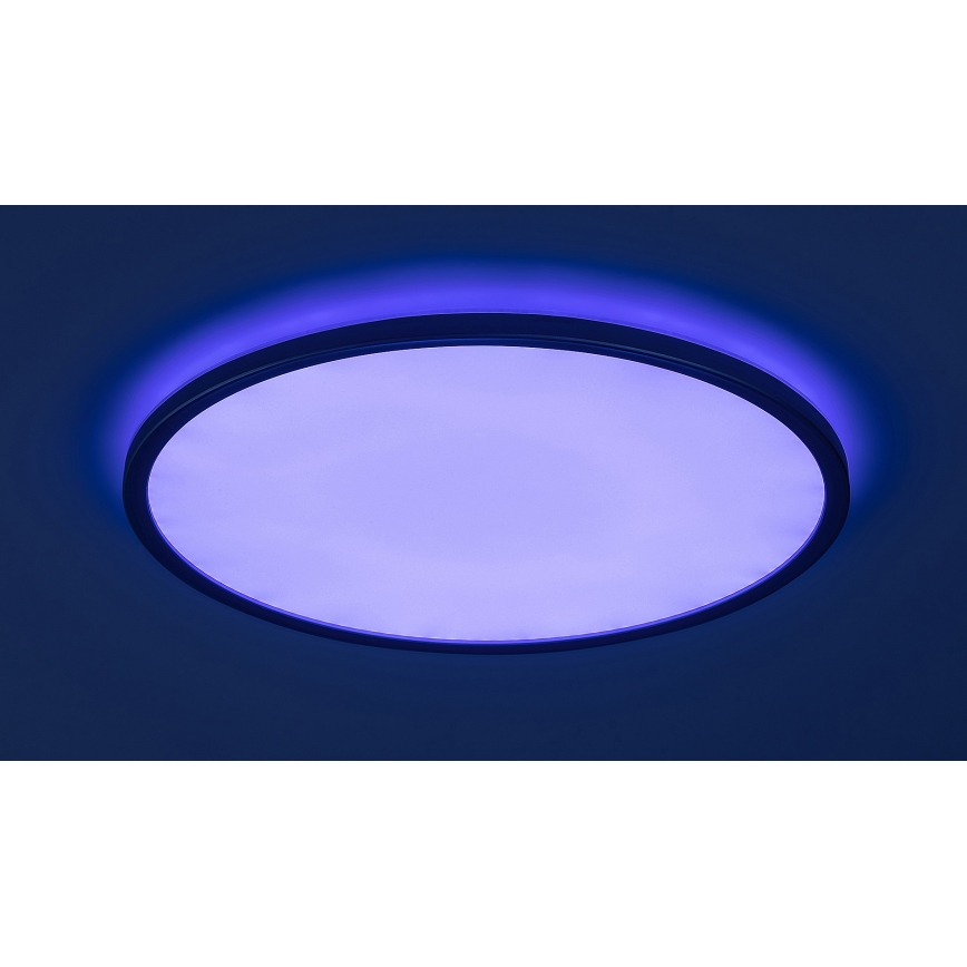 Rabalux - LED RGB dimmbare Deckenleuchte LED/22W/230V Wi-Fi Tuya + Fernbedienung