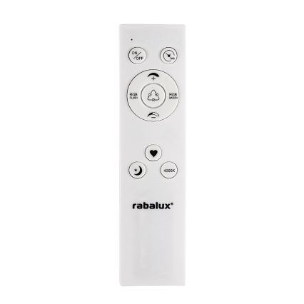 Rabalux - LED RGB dimmbare Deckenleuchte LED/22W/230V Wi-Fi Tuya + Fernbedienung