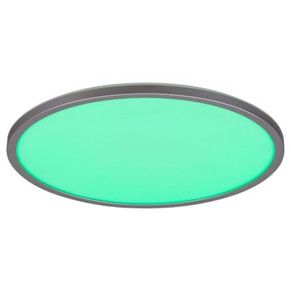 Rabalux - LED RGB dimmbare Deckenleuchte LED/22W/230V Wi-Fi Tuya + Fernbedienung