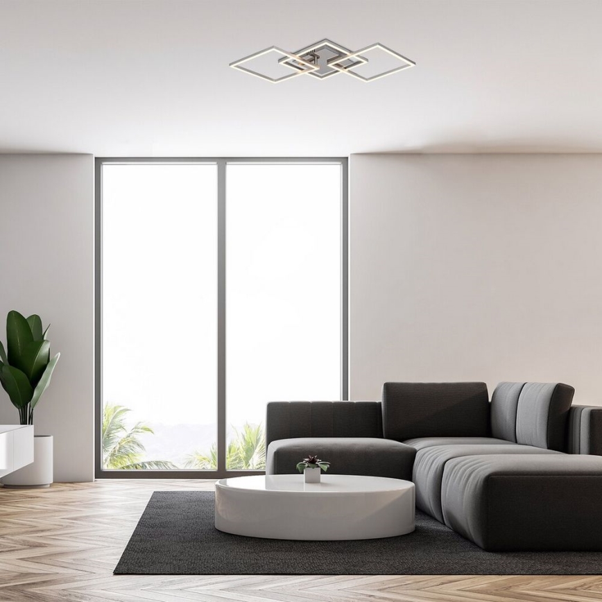 Rabalux - LED-Anbauleuchte LED/43W/230V glänzendes Chrom 37x76,5 cm