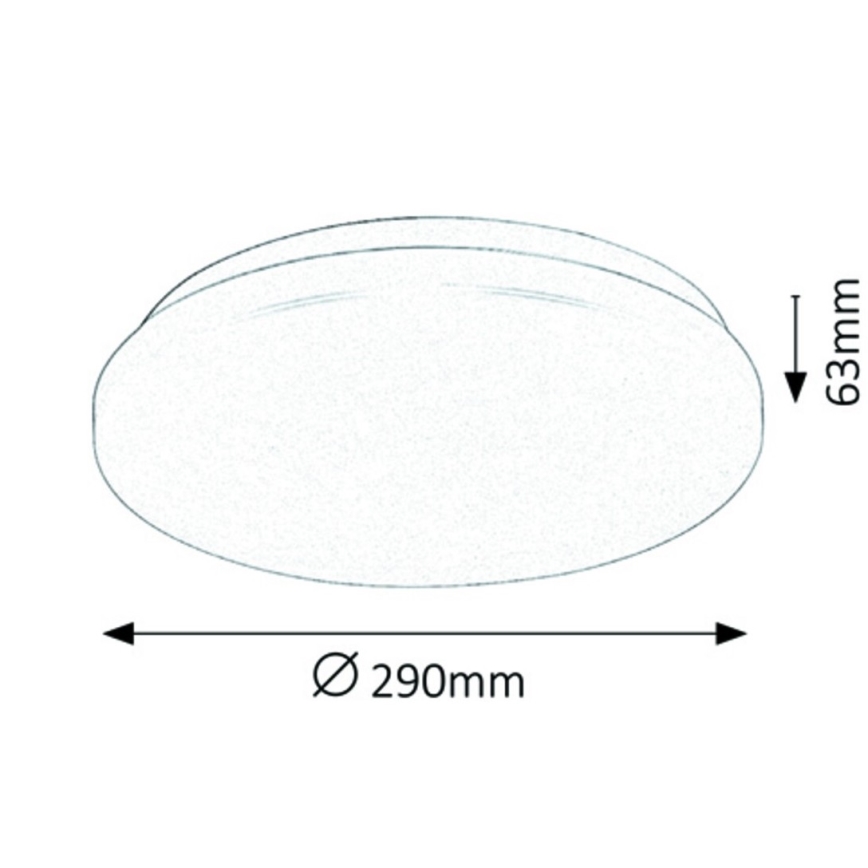 Rabalux - LED-Deckenleuchte 1xLED/20W/230V d 29 cm