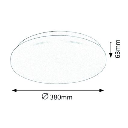 Rabalux - LED-Deckenleuchte LED/32W/230V