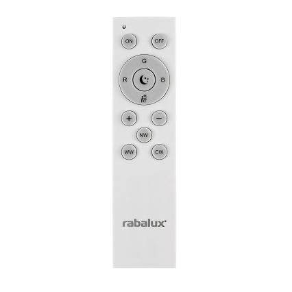 Rabalux - LED RGB dimmbare Deckenleuchte LED/40W/230V 2700-6500K Wi-Fi Tuya + Fernbedienung