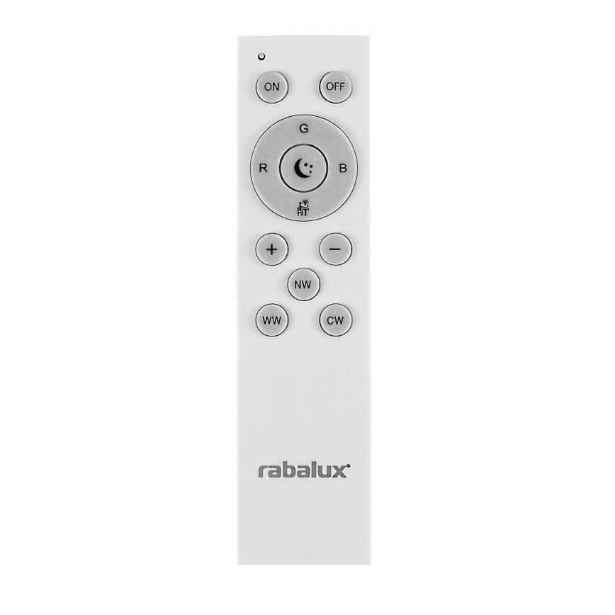 Rabalux - LED RGB dimmbare Deckenleuchte LED/40W/230V 2700-6500K Wi-Fi Tuya + Fernbedienung
