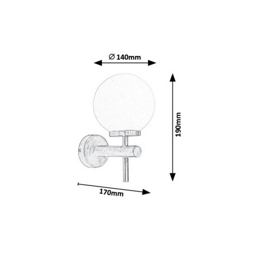 Rabalux - LED Badezimmer-Wandleuchte LED/6W/230V IP44