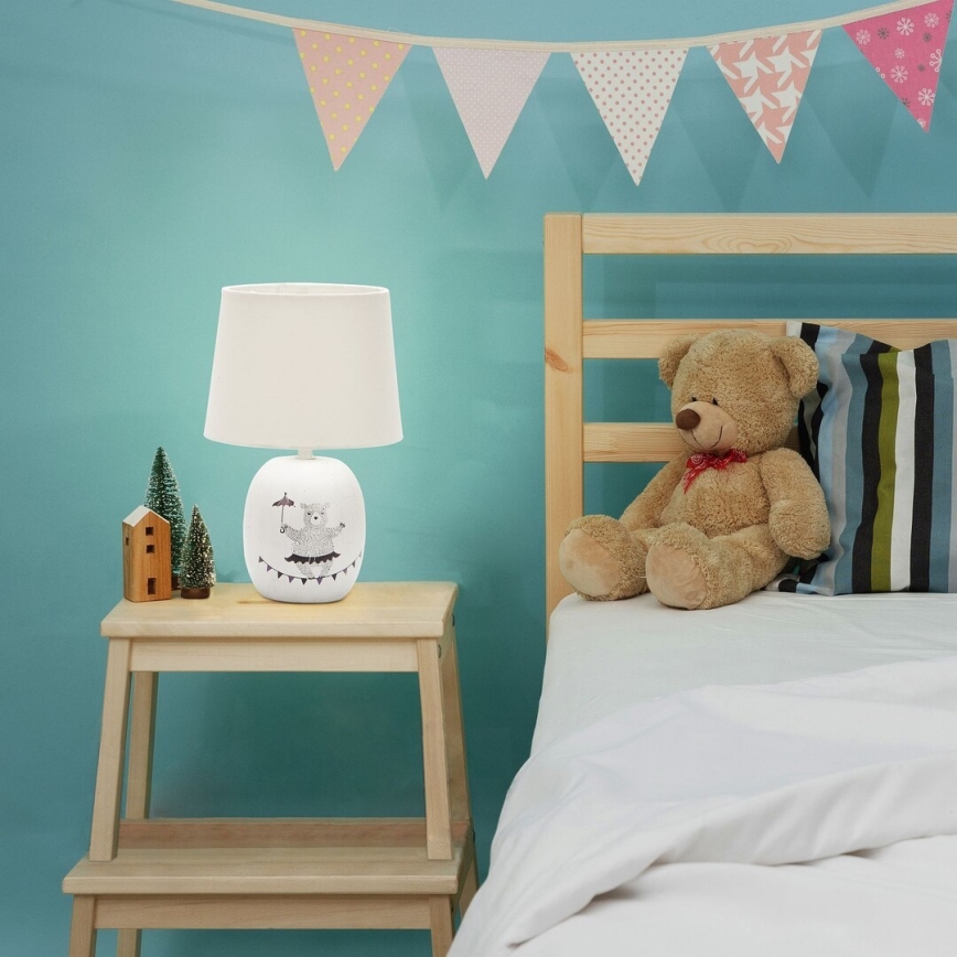 Rabalux - Tischlampe für Kinder 1xE14/40W/230V grau