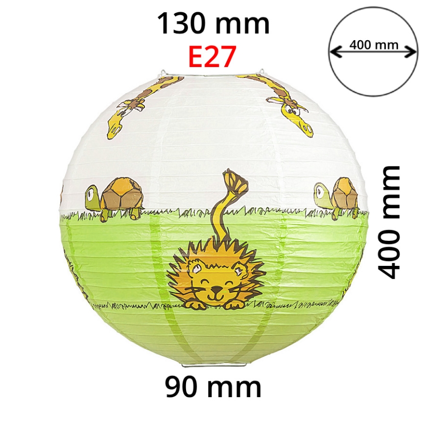 Rabalux 4633 - Kinderschirm für Kinderleuchte LEON E27 Ø 40 cm