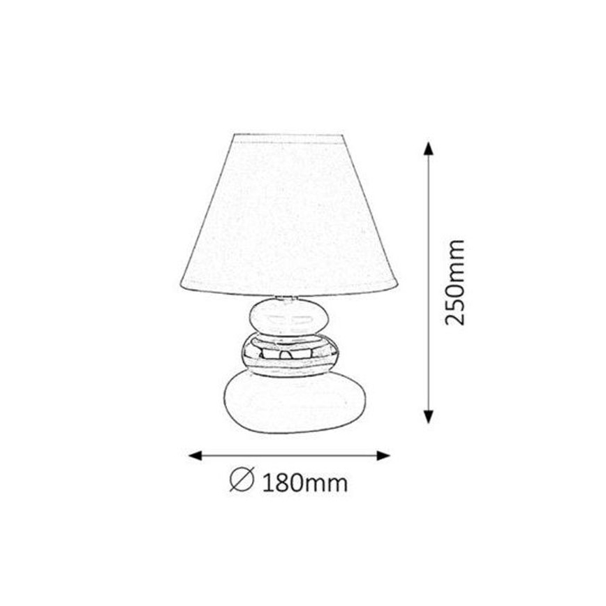 Rabalux - Tischlampe E14/40W/230V