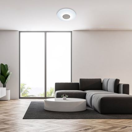 Rabalux - LED RGB dimmbare Deckenleuchte LED/24W/230V 3000-6500K Wi-Fi Tuya Ø 39,5 cm + Fernbedienung