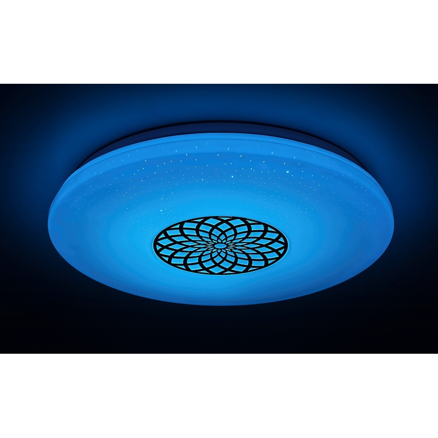 Rabalux - LED RGB dimmbare Deckenleuchte LED/24W/230V 3000-6500K Wi-Fi Tuya Ø 39,5 cm + Fernbedienung