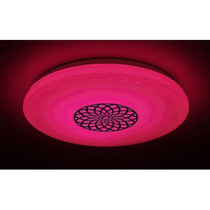 Rabalux - LED RGB dimmbare Deckenleuchte LED/24W/230V 3000-6500K Wi-Fi Tuya Ø 39,5 cm + Fernbedienung