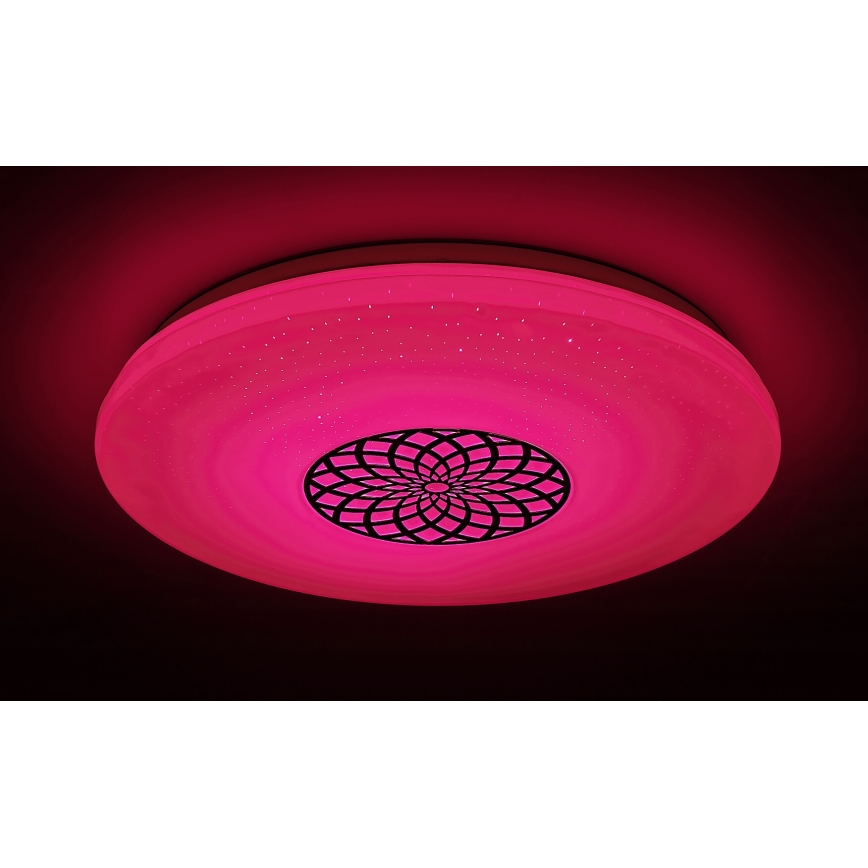 Rabalux - LED RGB dimmbare Deckenleuchte LED/24W/230V 3000-6500K Wi-Fi Tuya Ø 39,5 cm + Fernbedienung