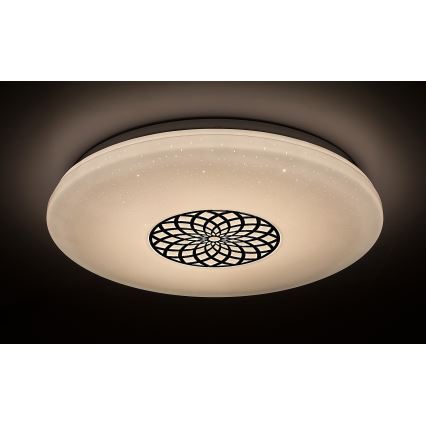 Rabalux - LED RGB dimmbare Deckenleuchte LED/24W/230V 3000-6500K Wi-Fi Tuya Ø 39,5 cm + Fernbedienung
