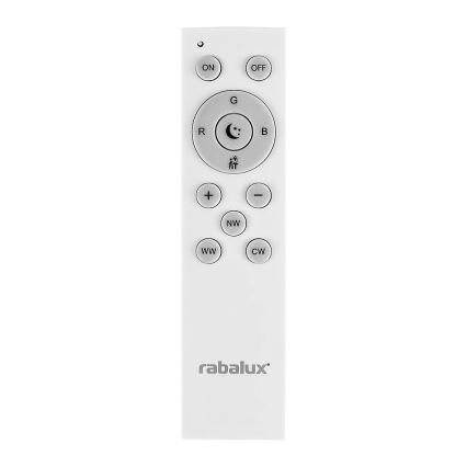 Rabalux - LED RGB dimmbare Deckenleuchte LED/24W/230V 3000-6500K Wi-Fi Tuya Ø 39,5 cm + Fernbedienung