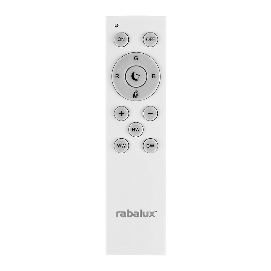 Rabalux - LED RGB dimmbare Deckenleuchte LED/24W/230V 3000-6500K Wi-Fi Tuya Ø 39,5 cm + Fernbedienung