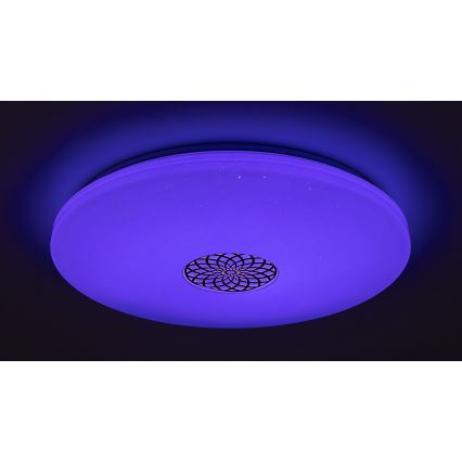 Rabalux - LED RGB dimmbare Deckenleuchte LED/40W/230V 3000-6500K Wi-Fi Tuya Ø 60 cm + Fernbedienung