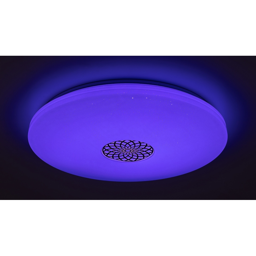 Rabalux - LED RGB dimmbare Deckenleuchte LED/40W/230V 3000-6500K Wi-Fi Tuya Ø 60 cm + Fernbedienung