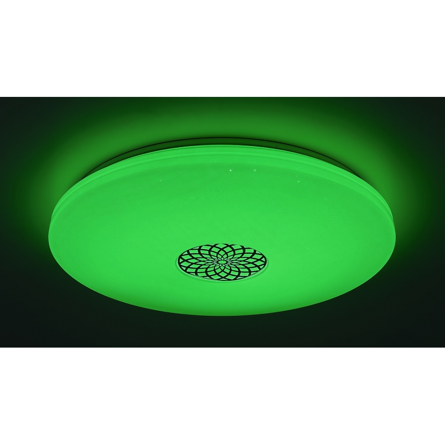 Rabalux - LED RGB dimmbare Deckenleuchte LED/40W/230V 3000-6500K Wi-Fi Tuya Ø 60 cm + Fernbedienung