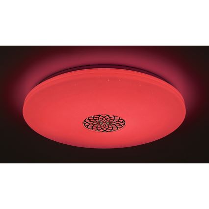 Rabalux - LED RGB dimmbare Deckenleuchte LED/40W/230V 3000-6500K Wi-Fi Tuya Ø 60 cm + Fernbedienung