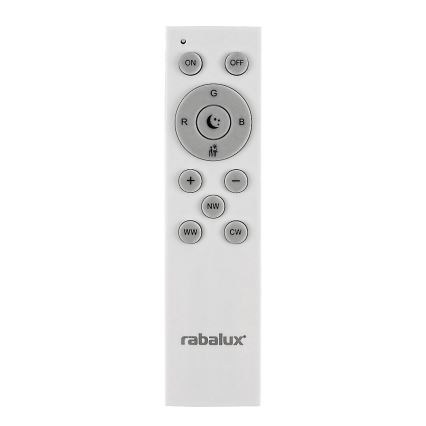 Rabalux - LED RGB dimmbare Deckenleuchte LED/40W/230V 3000-6500K Wi-Fi Tuya Ø 60 cm + Fernbedienung