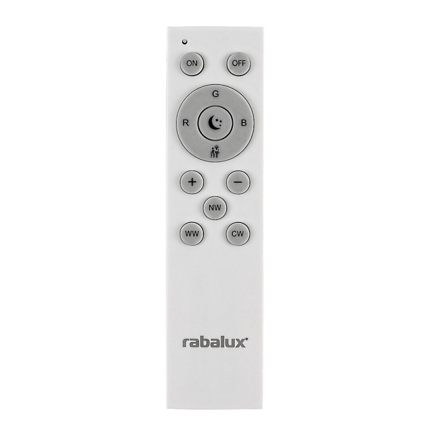 Rabalux - LED RGB dimmbare Deckenleuchte LED/40W/230V 3000-6500K Wi-Fi Tuya Ø 60 cm + Fernbedienung