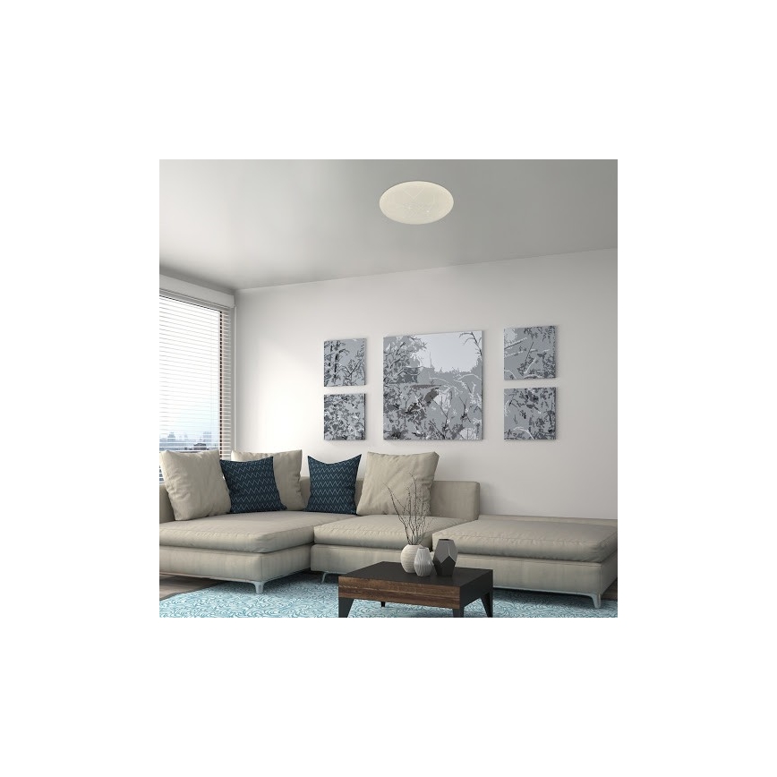 Rabalux - LED-dimmbare Deckenleuchte 24W/230V Wi-Fi 3000–6500K + Fernbedienung Ø 39 cm