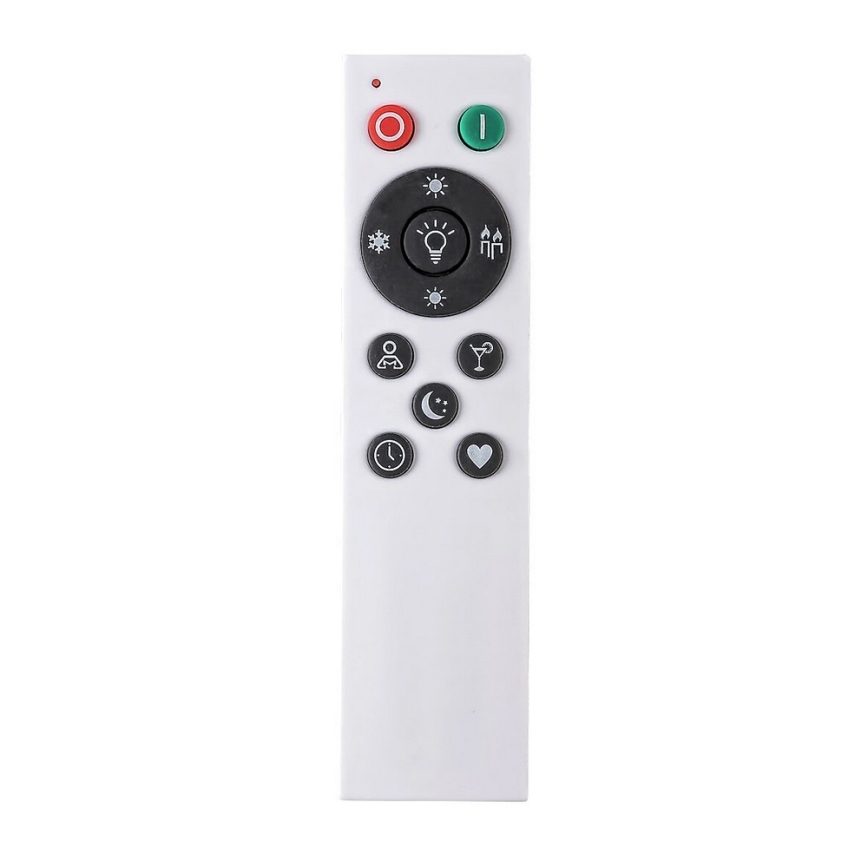 Rabalux - LED-dimmbare Deckenleuchte 24W/230V Wi-Fi 3000–6500K + Fernbedienung Ø 39 cm