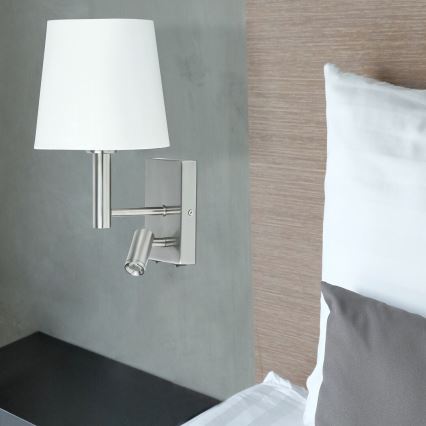 Rabalux - LED Wandleuchte E27/40W + LED/3W