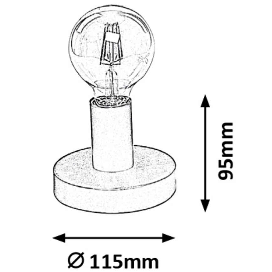 Rabalux - Tischlampe 1xE27/60W/230V