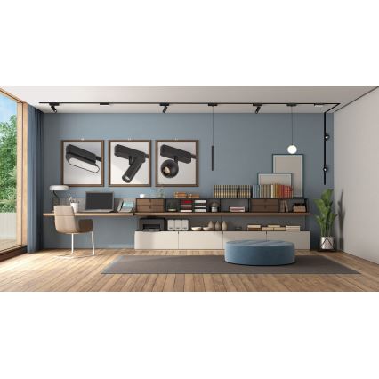 Rabalux - LED-Strahler für 1-Phasen-Schienensystem LED/5W/24V 3000K schwarz