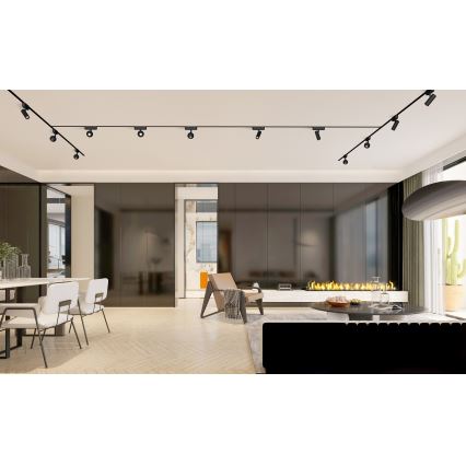Rabalux - LED-Strahler für 1-Phasen-Schienensystem LED/6W/24V 4000K schwarz