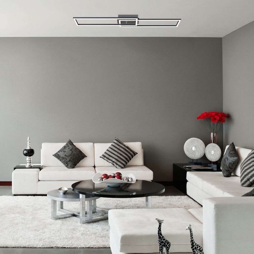 Rabalux - Dimmbare LED-Deckenleuchte LED/38W/230V 3000-6500K Wi-Fi Tuya + Fernbedienung 20x102 cm