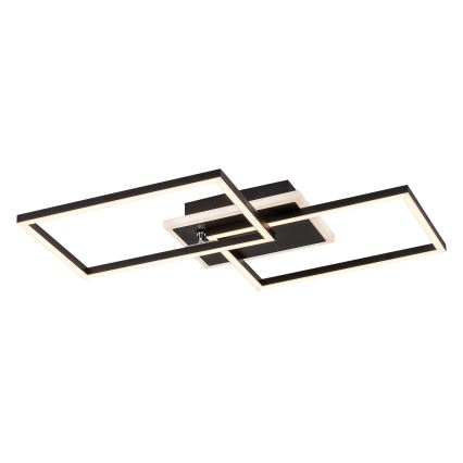 Rabalux - LED-Deckenleuchte LED/40W/230V 3000K schwarz 39x50 cm