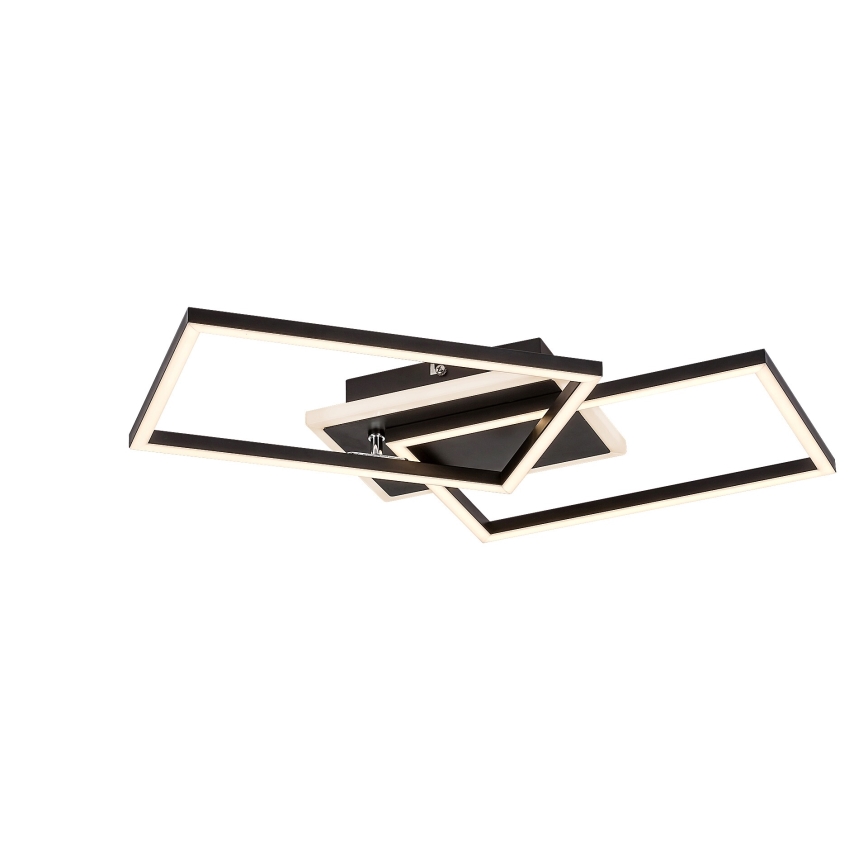 Rabalux - LED-Deckenleuchte LED/40W/230V 3000K schwarz 39x50 cm