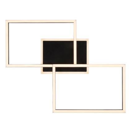 Rabalux - LED-Deckenleuchte LED/40W/230V 3000K schwarz 39x50 cm