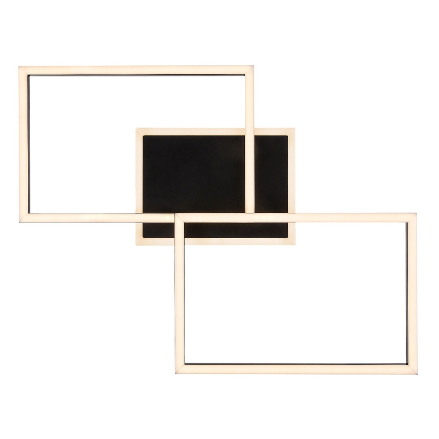 Rabalux - LED-Deckenleuchte LED/40W/230V 3000K schwarz 39x50 cm